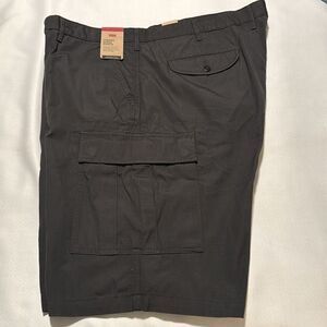 Levis Cargo Shorts Mens 48 Ripstop Gray